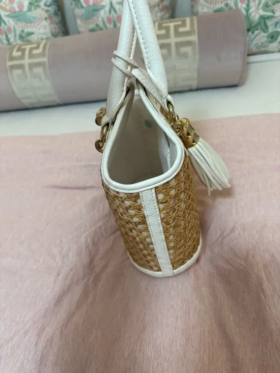 Lilly Pulitzer Adaline Cane Satchel - Picture 5 of 5